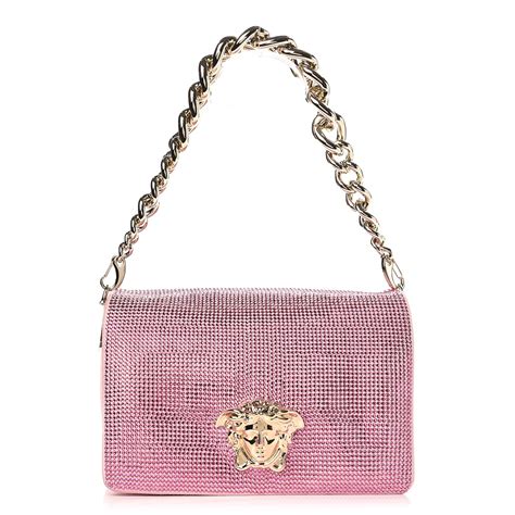 versace pink fur bag|versace pink handbag.